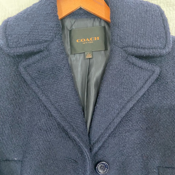 Coach Wool Pea Coat - Picture 8 of 10